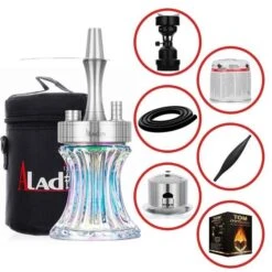 Aladin 2 Go - Vacation Mode Set - Edelstahl Shiny 16 Aladin 2 Go - Vacation Mode Set - Edelstahl Shiny -Raucherzubehör Geschäft aladin shisha 2go alu vacation mode set edelstahl shiny7E6.jpg.pagespeed.ce .c1p sdSPB0