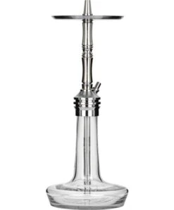 Moze Shisha Varity Lounge Silver - Clear - Silver Steel