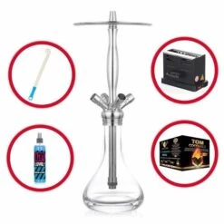 Shisha Komplettset Mit Aladin Shisha MVP 470 - Classic Clear -Raucherzubehör Geschäft shisha komplettset mit aladin shisha mvp 470 classic clear7E7.jpg.pagespeed.ce .7Yw5KIslFT