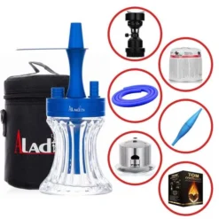 Aladin 2 Go - Vacation Mode Set - Blau -Raucherzubehör Geschäft xaladin shisha 2go alu vacation mode set blau7E3.jpg.pagespeed.ic .wuPc 0FwrE