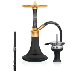 Aladin Epox 360 Shisha - Flat - Black Gold