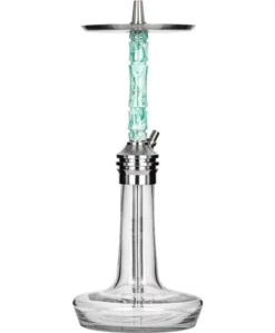 Moze Shisha Varity Lounge Silver - Clear - Wavy Mint