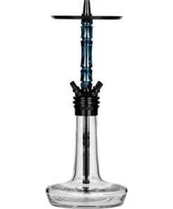 Moze Shisha Varity Squad Black - Clear - Wavy Blue