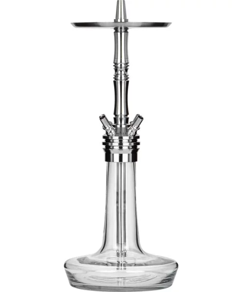 Moze Shisha Varity Squad Steel - Clear - Silver Steel 3 Moze Shisha Varity Squad Steel - Clear - Silver Steel