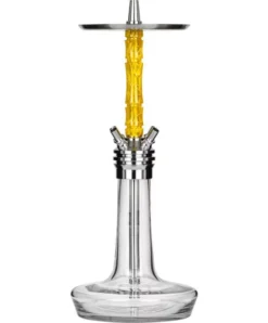 Moze Shisha Varity Squad Steel - Clear - Wavy Yellow